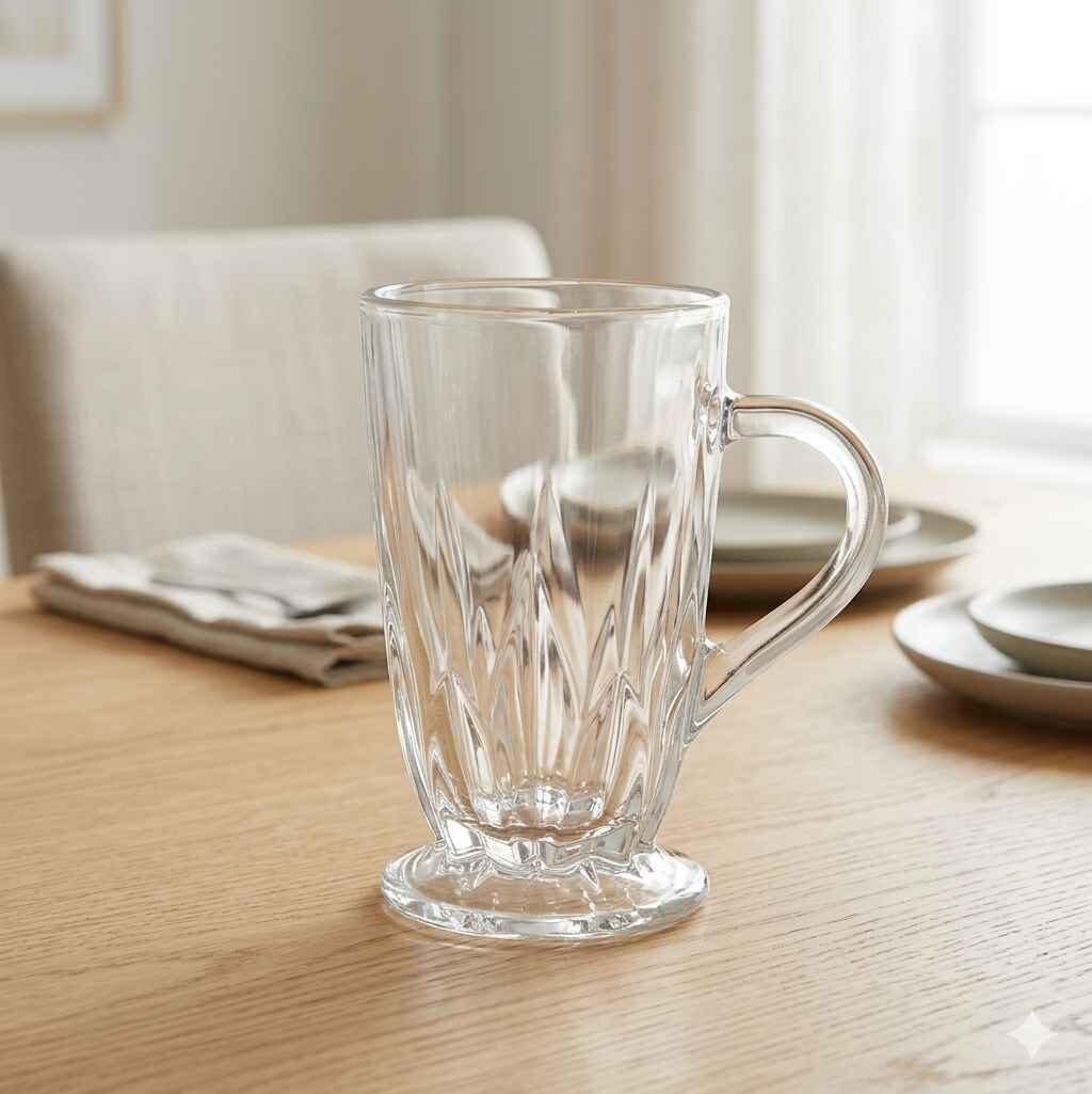 GLASS CUP COLOR BOX 6PCS   (QTY/CTN 8.00  SET)