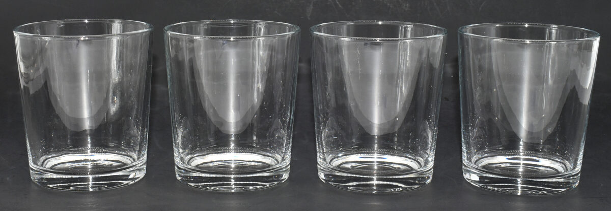 DOF,4PC SET,12.5OZ,SIMPLE HOME