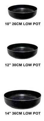Granitte LOW POT 3PCS SET 3.5MM (QTY/CTN 3PCS/SET)