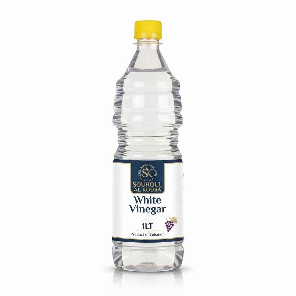 SOUHOUL AL KOURA WHITE VINEGAR 1 LIT X 12 CT