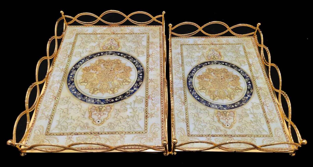 PREMIUM TRAY 2PCS SET 30CM*40CM / 25CM*35CM