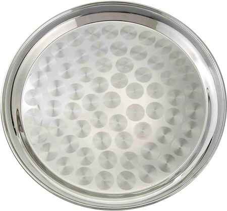 STAINLESS STEEL DINNER TRAY 46-46-12CM (QTY/CTN 24PCS)
