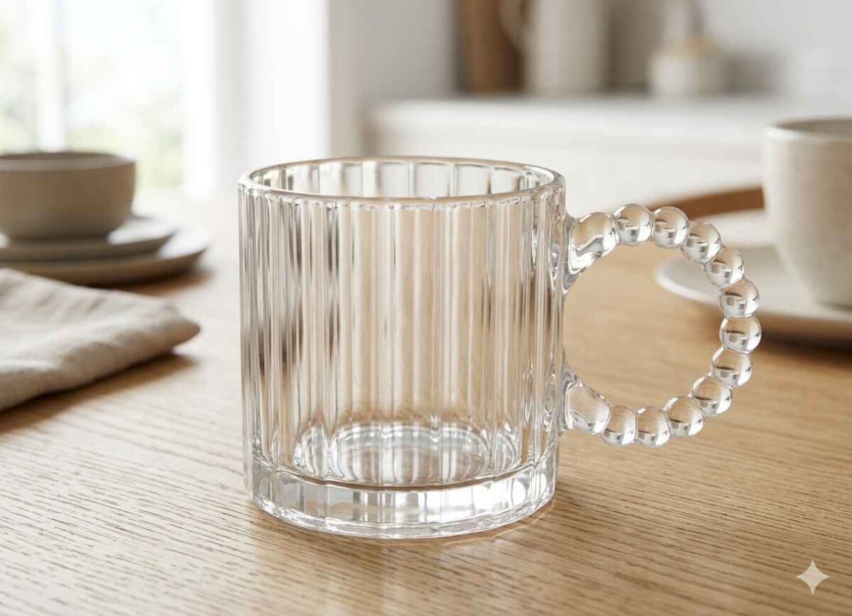 GLASS CUP COLOR BOX 6PCS (QTY/CTN 8.00 SET)