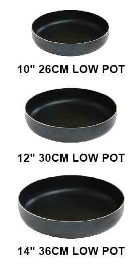 LOW POT 3PCS SET 3.5MM (QTY/CTN 3 PCS/SET)
