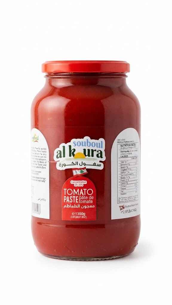 SOUHOUL AL KOURA TOMATO PASTE1350 G X 6 CT