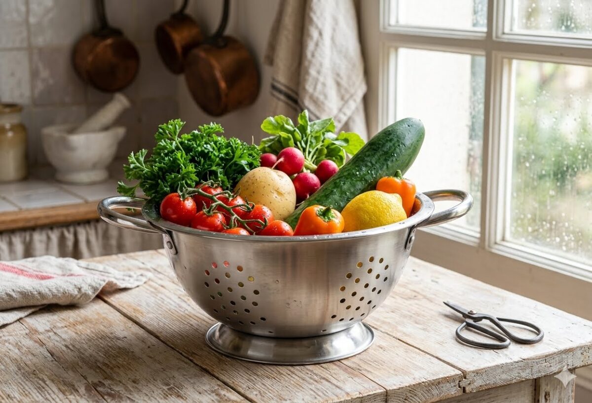 COLANDER 3qt DEEP S.S 24pc/cs