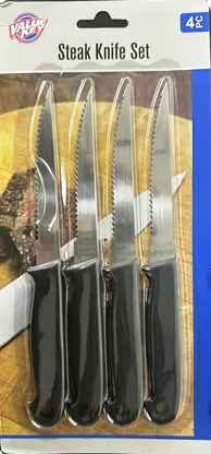 VALUE KEY 4CT STEAK KNIFE 12PC (QTY/CTN 36.00  Pc(s))