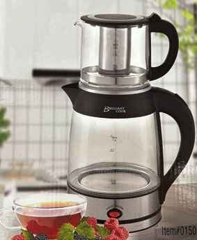 BRILLANT COOK DOUBLE TEA KETTLE (0.8L AND 1.8L) (QTY/CTN 6.00  SET)