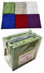 QUEEN EMBROIDERY SHEET SET (QTY/CTN 12 SET)