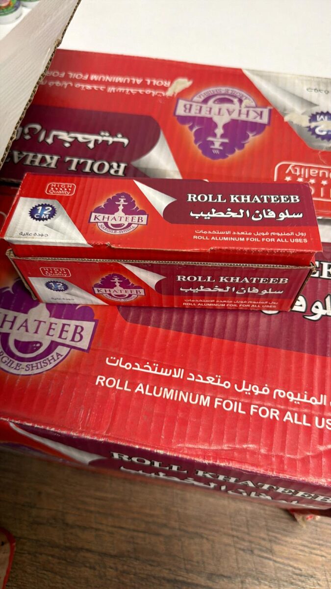 Roll Aluminium Foil for all used 12cm High Quality