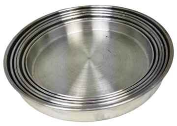 ALUMINUM OVEN TRAY 4CM HEIGHT (29-31-33-35-27-39/CM)