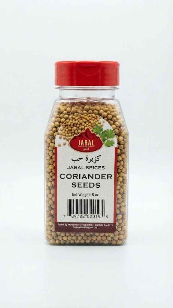 JABAL SPICES CORIANDER SEEDS 5 OZ X 12 CT