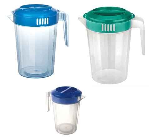 PLASTIC JUG PULTO, 2200ML/2.2LITER, 72PC/CS