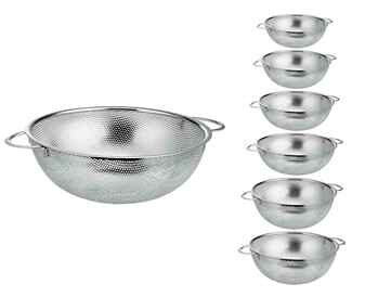 S/S STRAINER 6PCS SETS (QTY./CTN.: 12 SET) (QTY/CTN 12.00  PC(S))