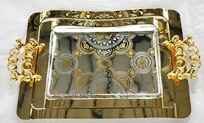 GOLD TRAY HQ 2PCS. SET (QTY./CTN.8SET)