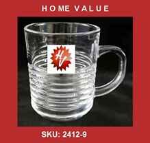 GLASS CUP COLOR BOX 6PCS  (QTY/CTN 12.00 SET)